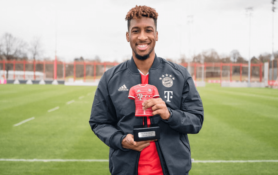 Kingsley Coman teab, mida tuleb võitmiseks teha! Foto: Bayern Munich