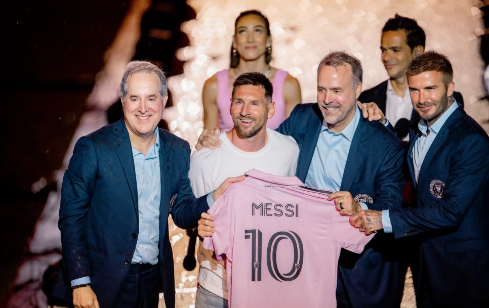 Lionel Messi kulutab nüüdsest vutimuru MLSis, kandes Miami Interi särki. Foto: MLSi ametlik Facebook / Facebook @MLS