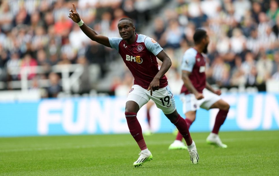 Moussa Diaby on nii kiire, et temaga on sisuliselt igal kaitsjal raske. Tema Premier League’i karjäär on alanud väga hästi. Foto: Aston Villa kodulehekülg