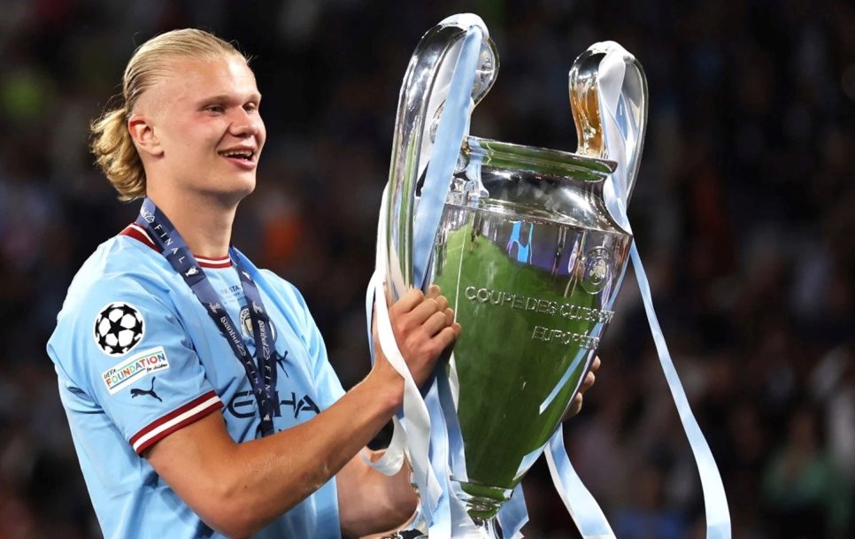 Erling Haaland liitus Manchester Cityga, et jalgpallimaailma valitseda. Seni on norralasel läinud kõik ootuspäraselt. Foto: Manchester City kodulehekülg