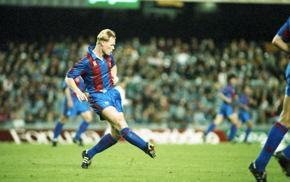 Ronald Koeman virutas ainuüksi FC Barcelona särgis 88 väravat. Kokku skooris ta karjääri jooksul 252 korda. Foto: fcbarcelona.com