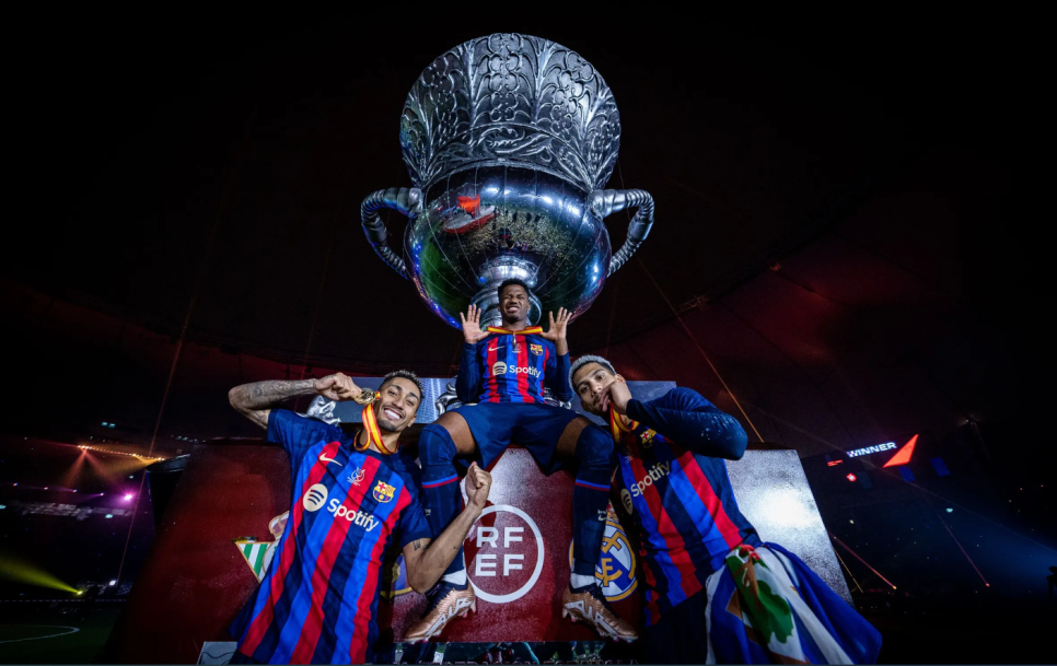 Superkarika tiitlikaitsjana astub Saudi Araabias väljakule FC Barcelona, kuid see ei maksa enne avavilet mõistagi midagi. Foto: FC Barcelona official website