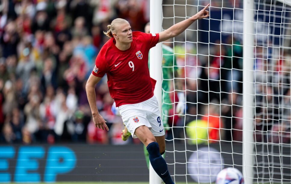 Erling Haalandil tuleb sarnaselt fännidele tänavust EMi televiisori vahendusel jälgida. Foto: Official Facebook of Norwegian Football Federation / Facebook @fotballandslaget