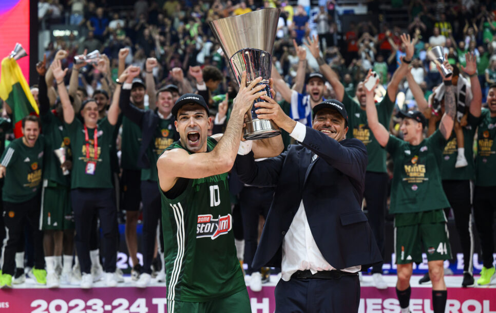 Kurš ir labākais basketbola klubs Eiropā? Tas ir Atēnu Panathinaikos! Avots: David Grau/Euroleague Basketball, Getty Images