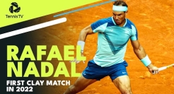 Rafa Nadal's First Clay Court Match Of 2022 Vs Kecmanovic | Madrid 2022 Highlights