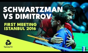 An ABSORBING First Meeting Between Grigor Dimitrov And Diego Schwartzman In Istanbul 2016