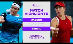Ons Jabeur vs. Belinda Bencic | 2022 Madrid Round of 16 | WTA Match Highlights
