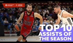 Top 10 Assists | 2021-22 Turkish Airlines EuroLeague