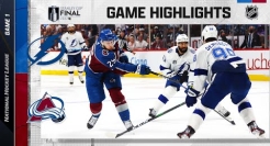 Cup Final, Gm1: Lightning @ Avalanche 6/15 | NHL Playoffs 2022