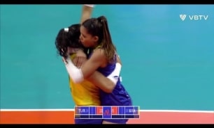 Brazil vs. Turkey - FIVB Volleyball Nations League - Women - Match Highlights, 15/06/2022