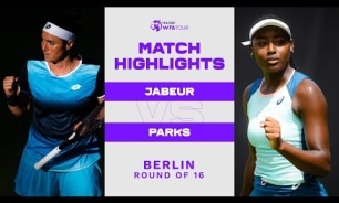 Jabeur parks match highlights