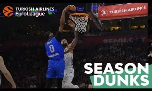 Brandon Davies | Season Dunks | 2021-22 Turkish Airlines EuroLeague