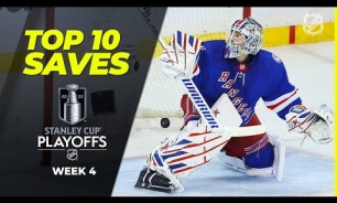 Top 10 Saves from Week 4 of the Stanley Cup Playoffs | NHL