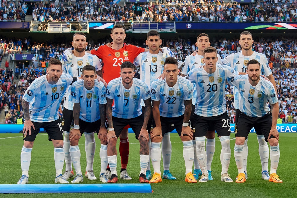 Argentina World Cup squad. Source: Jose Breton / Getty Images
