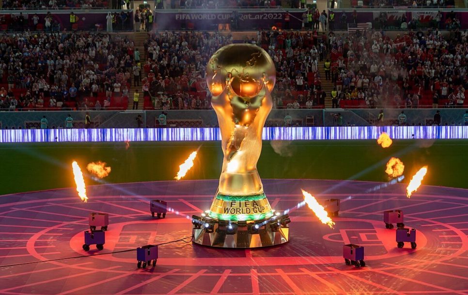 World Cup opening ceremony in Qatar 2022.