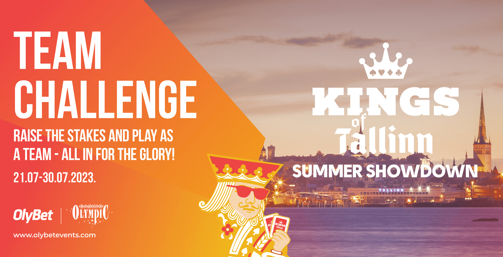 Grab Your Team Spirit (and FREE Custom TShirt) at The Kings of Tallinn