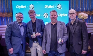 New partners: representatives of the OlyBet Group and WSOP