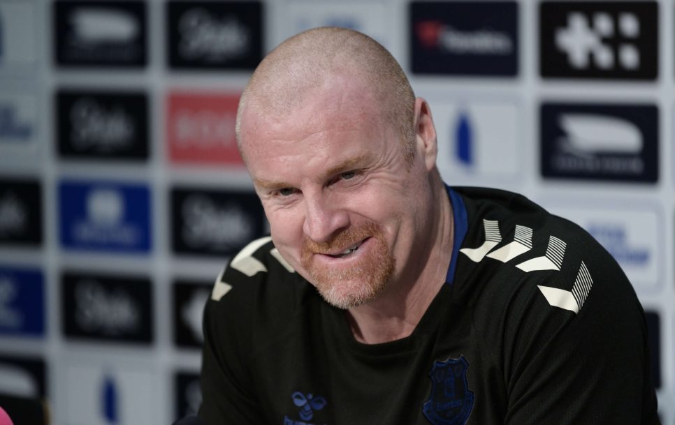 When Sean Dyche became manager of Everton, he had reasons to smile. However, the situation has changed now. Source: Everton website
