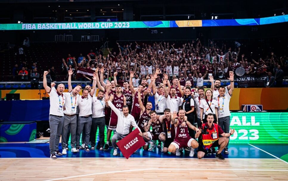 Latvia not only can but should be proud of its first WC. After all, they came fifth! Source: FIBA
