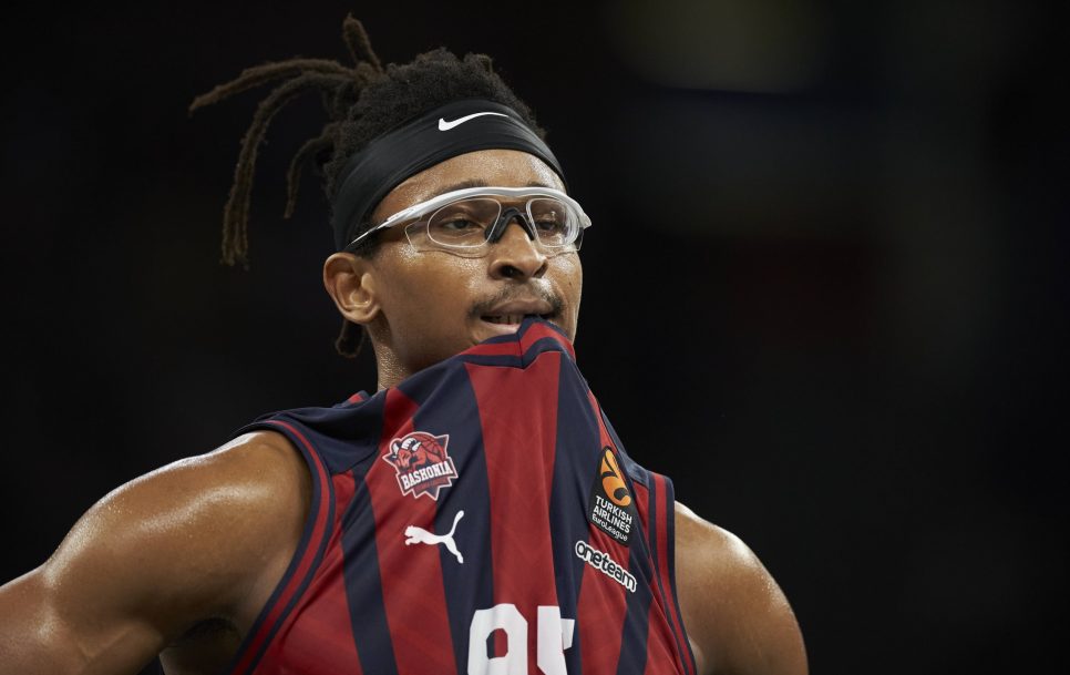 Chima Moneke seems like a completely different player compared to his time at Monaco. But that’s not really the case: he’s simply being used correctly in Baskonia. Source: Imago Images