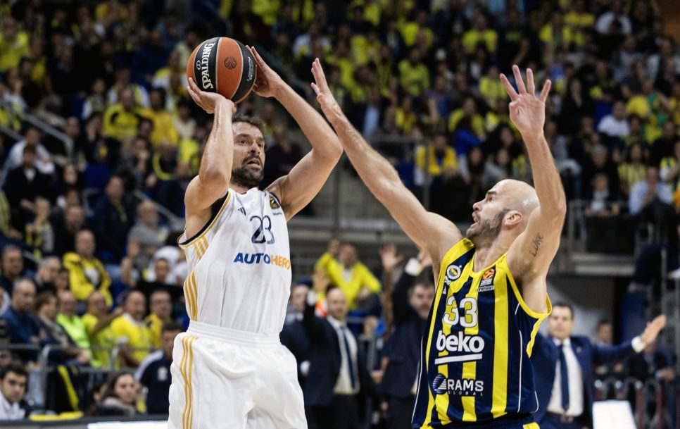 Sergio Llull’s “Mandarina” is a nightmare for defenders. Foto: Tolga Adanali/Euroleague Basketball via Getty Images