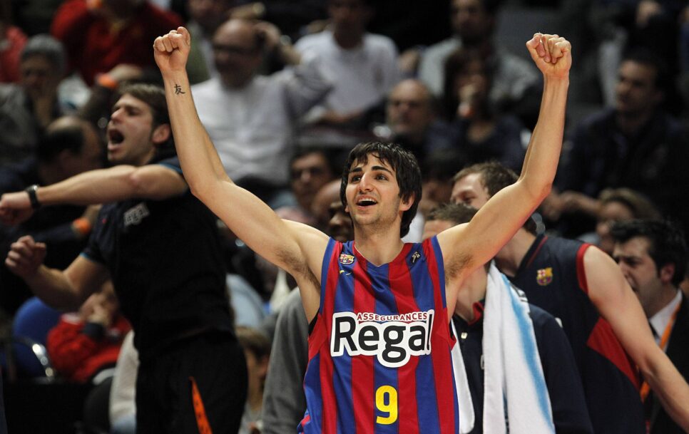 Ricky Rubio played for Barcelona for the first time between 2009-11. In 2010, he helped the Catalans win the EuroLeague title. Source: Imago Images