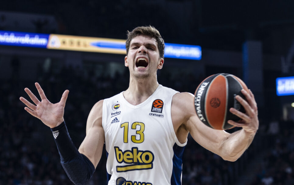 Tarik Biberović has played in Turkey since 2018 and was excellent in his first two games with the Turks. Source: Tolga Adanali/Euroleague Basketball via Getty Images