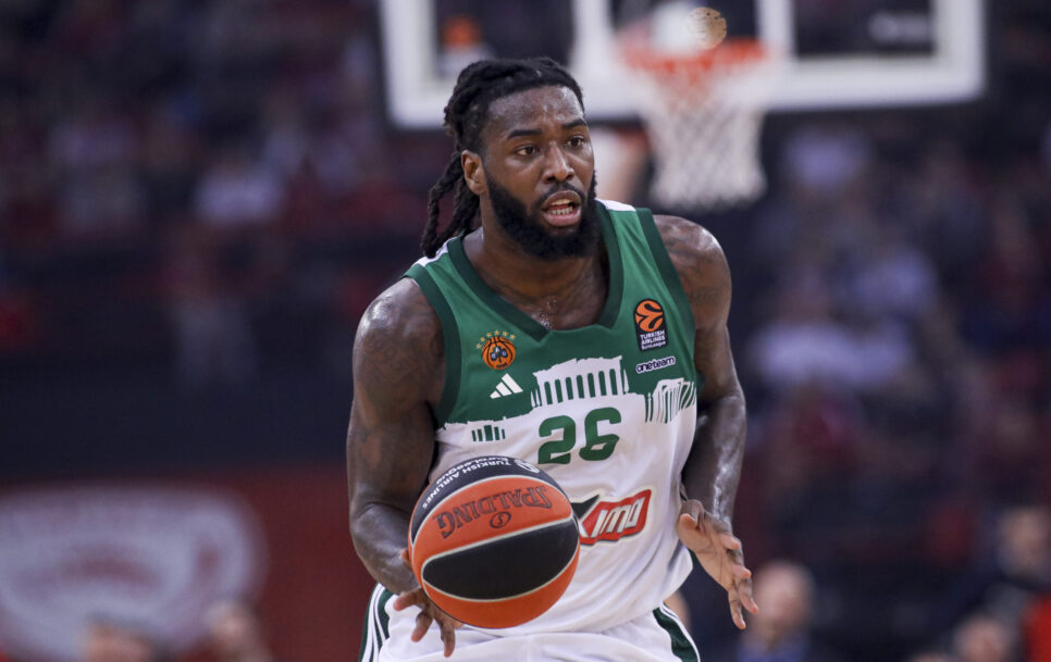 Given Virtus Bologna’s poor performance in defending the paint, one can expect a fantastic game from Mathias Lessort, the center for Panathinaikos Athens, against them. Source: Panagiotis Moschandreou/Euroleague Basketball via Getty Images
