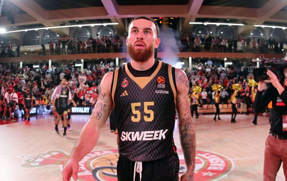 Mike James is almost certain to dethrone Vassilis Spanoulis from the EuroLeague scoring record throne this week. Source: Alfonso Cannavacciuolo/Euroleague Basketball via Getty Images