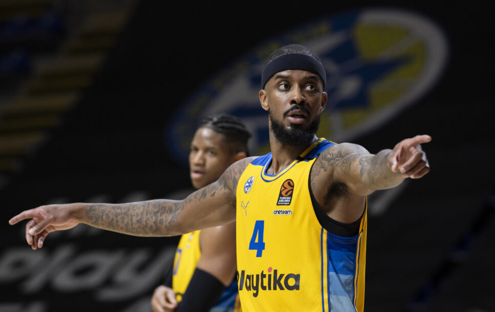 Lorenzo Brown’s season hasn’t been easy, and it wouldn’t be surprising if he leaves Maccabi Tel Aviv in the summer. Source: Srdjan Stevanovic/Euroleague Basketball via Getty Images