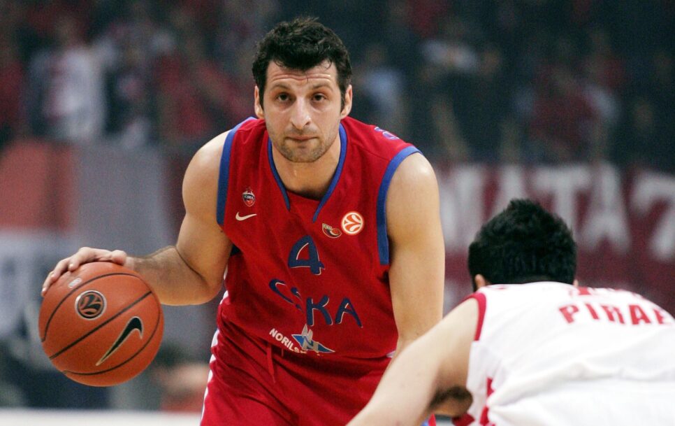 Dušan Ivković has said that Theodoros Papaloukas is the sixth-best player he has ever coached. The two worked very well together at CSKA Moscow. Foto: Yorgos Matthaios/Euroleague Basketball/Getty Images