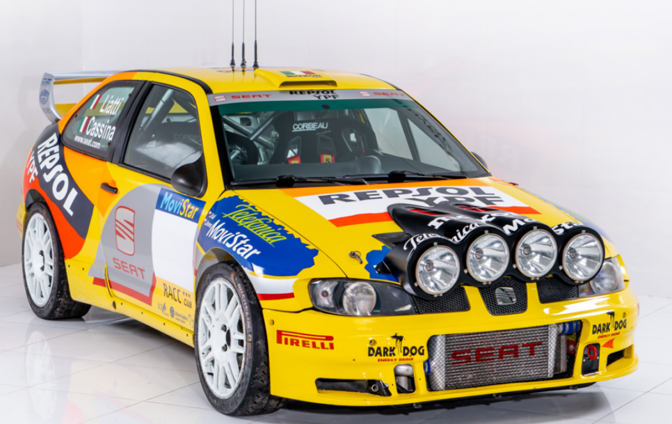 The Seat Cordoba was seen in the WRC series for two and a half seasons until the Volkswagen Group decided to pull the plug due to poor results. Source: Invelt Collection