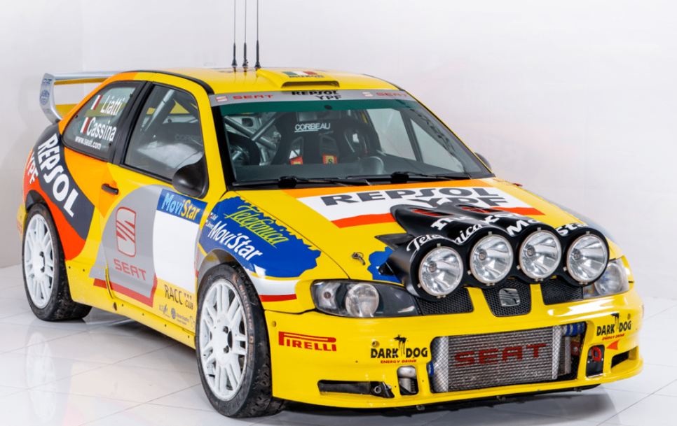 The Seat Cordoba was seen in the WRC series for two and a half seasons until the Volkswagen Group decided to pull the plug due to poor results. Source: Invelt Collection