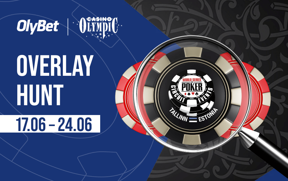 Overlay Hunt WSOPC Tallinn 2024 Main Event seats up for grabs Olybet TV