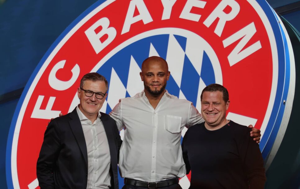 Bayern Munich was willing to pay 12 million euros for Vincent Kompany to be their coach. Source: Imago Images