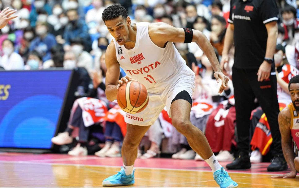 Spanish basketball player Sebastian Saiz, who was crowned European champion in 2022, has showcased his skills in Japan since 2019. Source: Imago Images