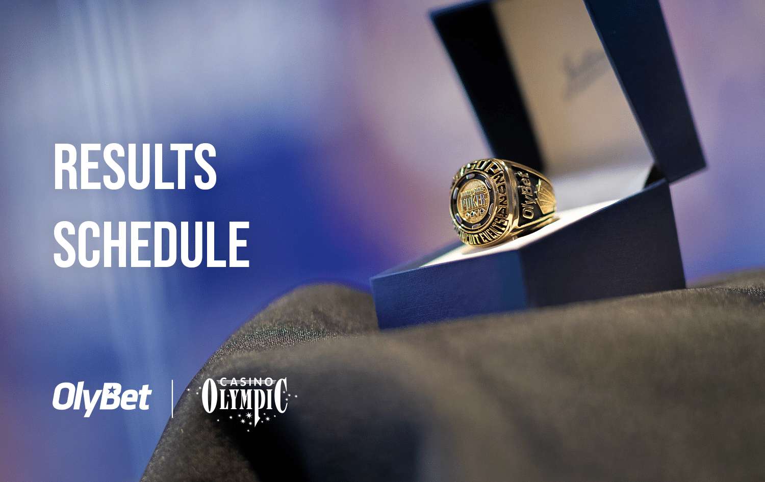 Schedule WSOP Circuit Tallinn 2024 Olybet TV