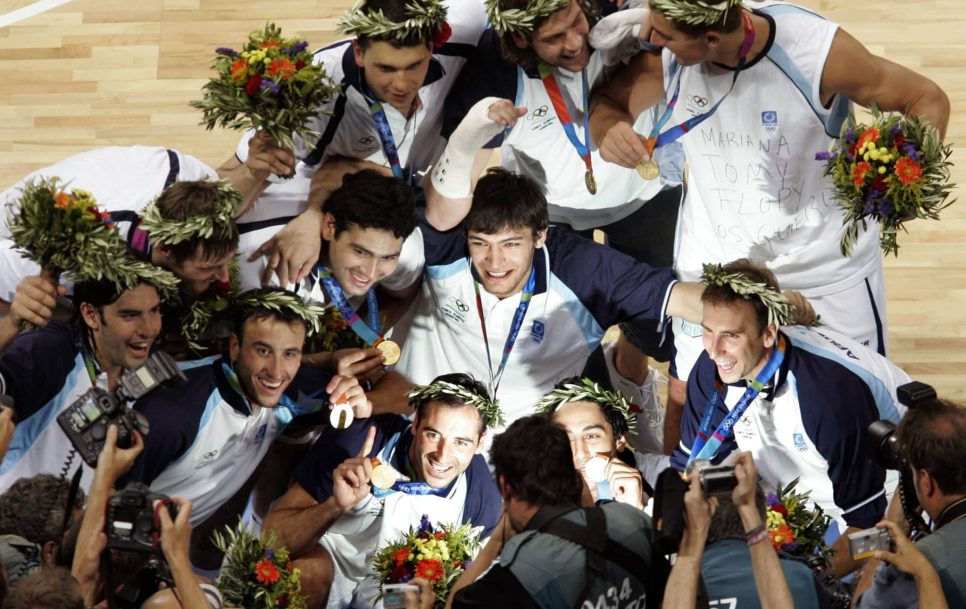 These basketball players have etched their names in Argentina’s history with an Olympic gold medal. Source: Imago Images