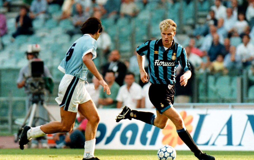 Dennis Bergkamp spent two seasons in Inter but didn’t fully blossom there. Source: Imago Images