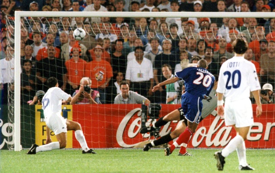 The most famous Golden Goal of all time happened in the final of Euro 2000, where David Trezeguet clinched France their second title. Source: Imago Images