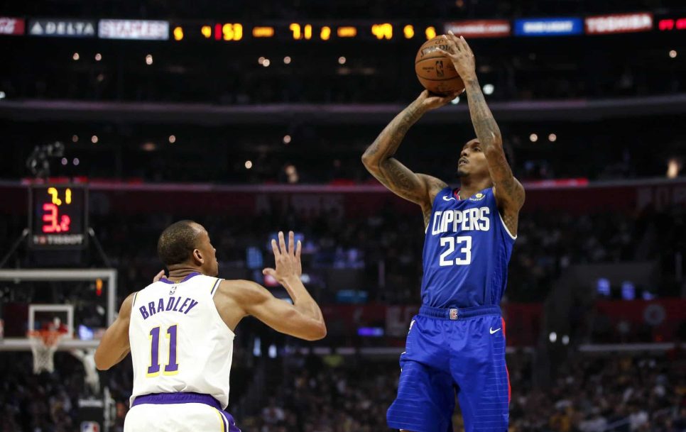 Statistically, Lou Williams (with the ball) had his best seasons with the Los Angeles Clippers. Source: Imago Images