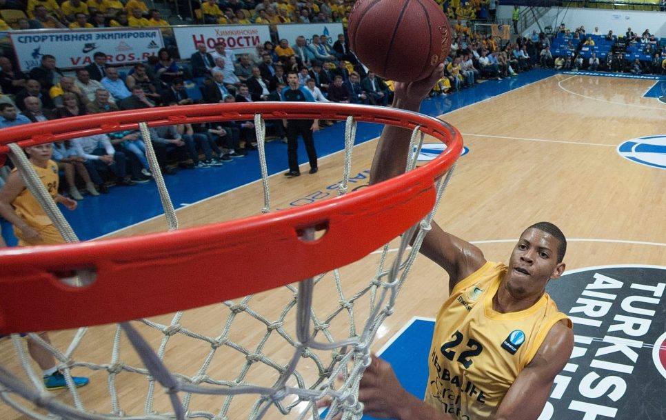 Walter Tavares also got Euroseries experience in the Gran Canaria shirt when he played with the club in the EuroCup. In 2015, he was selected to be one of the symbolic five in the second strongest club series in the Old World. Source: Rodolfo Molina/EB via Getty Images